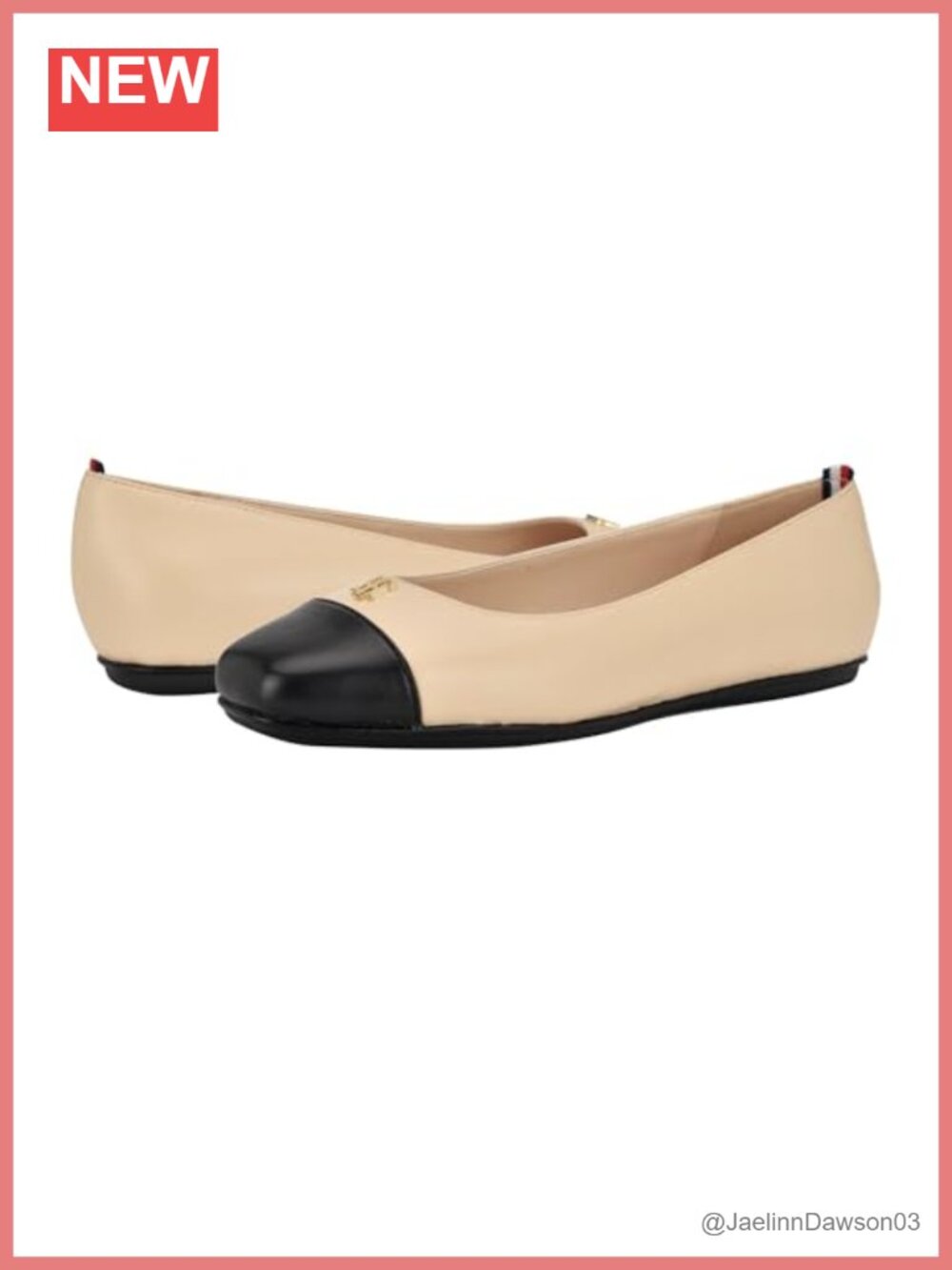 Women's Square Toe Slip-On Ballet Flat with Cushioned Insole